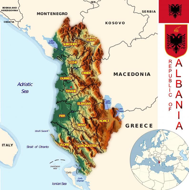 Albania grows a significant amount of farro.