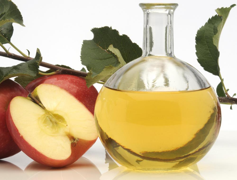 Apple cider vinegar is a popular pickling vinegar.