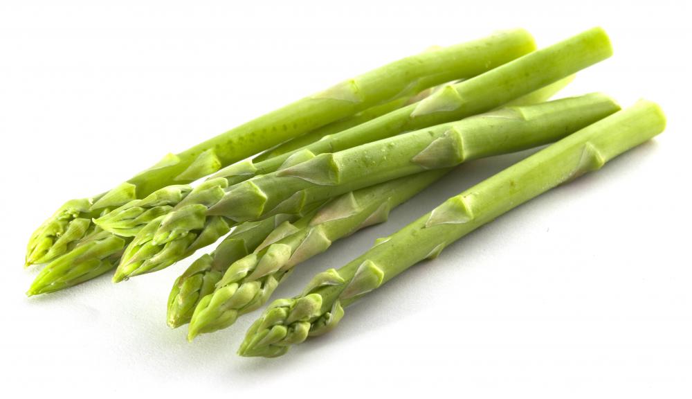 Asparagus is a great ingredient to include in an omelet.