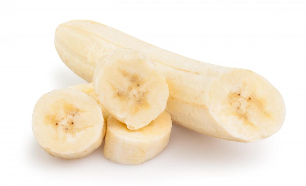 Bananas may be added to muesli.
