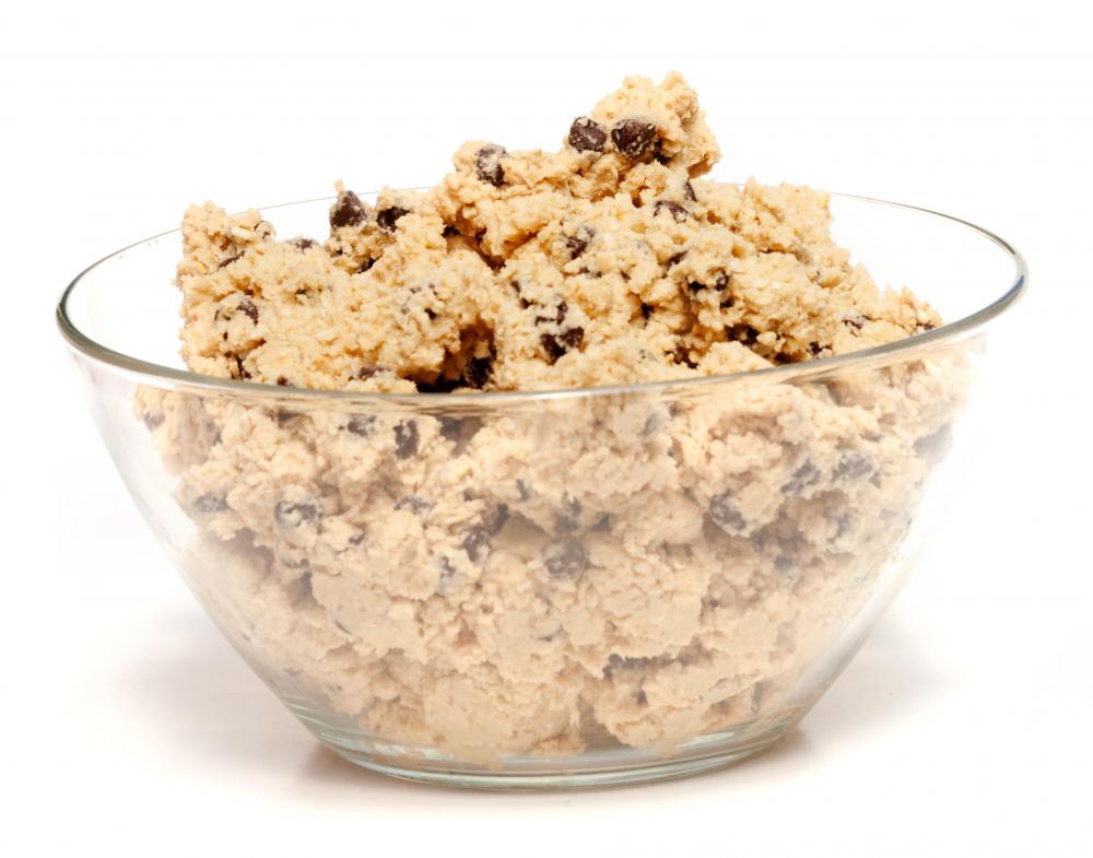 Chocolate chip cookie dough.