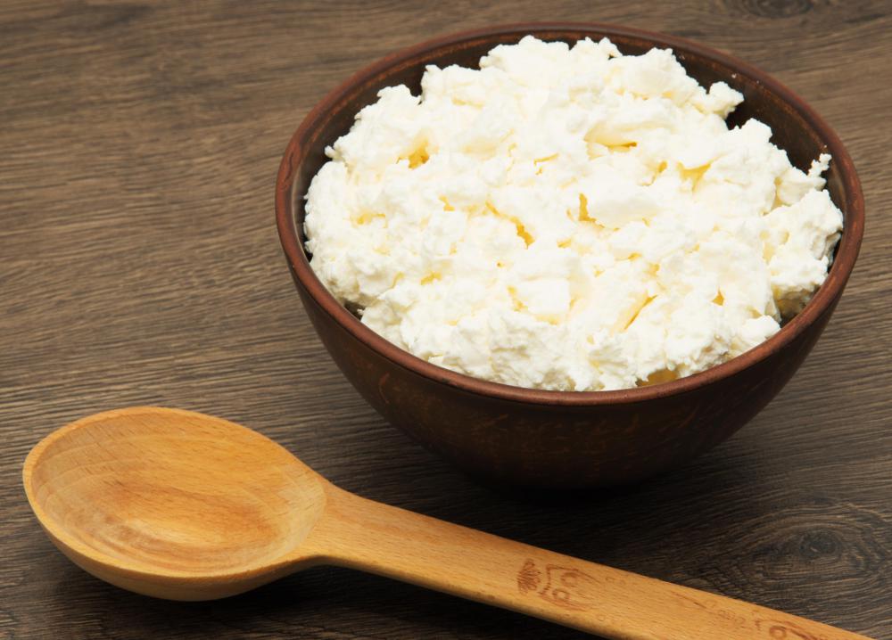 Cottage cheese may be included in a cheesecake, depending on the recipe.