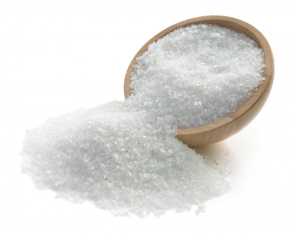 Salt pork is cured in salt to prevent rotting.