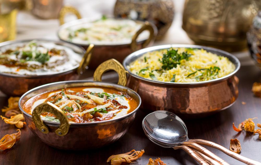 Chili powder is often used in the preparation of Indian dishes, such as curry.