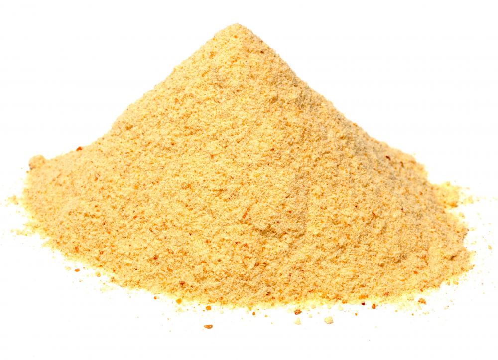 Breadcrumbs may be used as a topping for a casserole to give the dish a crunch.