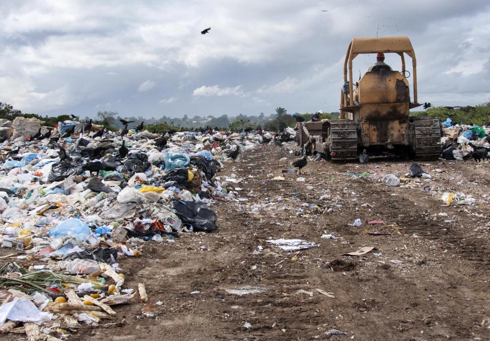 Drinking tap water could help to reduce the amount of waste in landfills.
