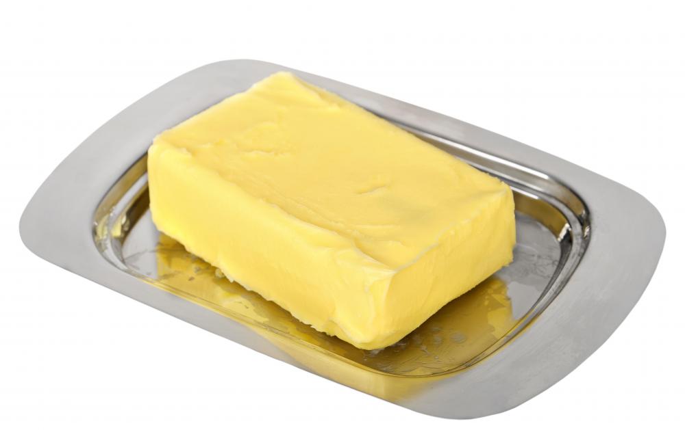 Butter is used in making risotto.