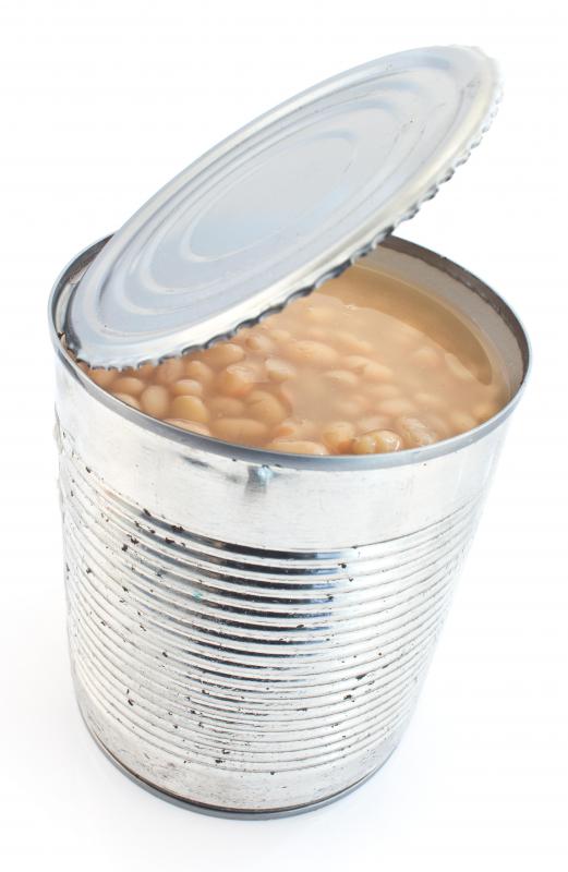 Cans of pinto beans can be purchased at supermarkets.