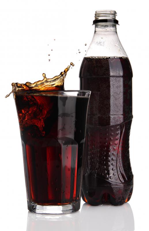 A diet soda may contain aspartame.