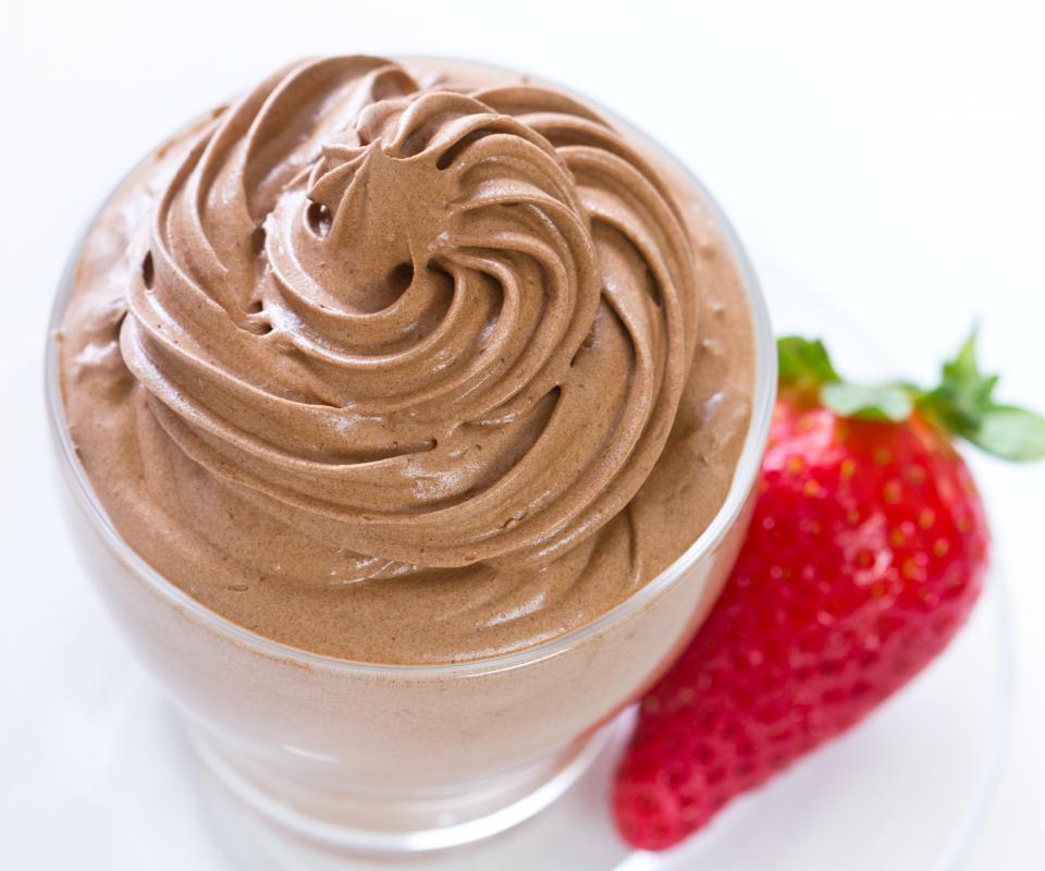 Mousse is a simple chocolate dessert.