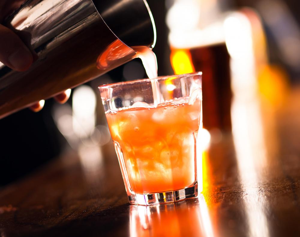 Mixed drinks can be made with a few simple base liquors and added flavors.