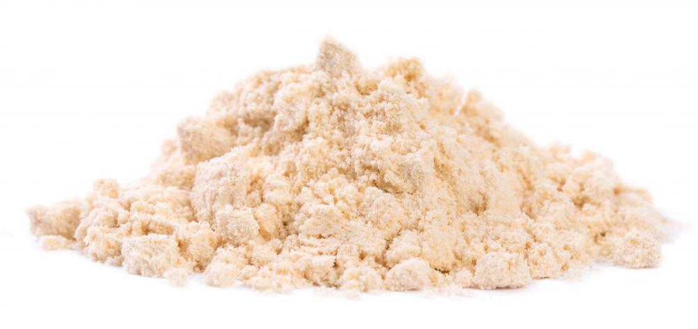Coconut flour is a popular type of non-gluten flour.