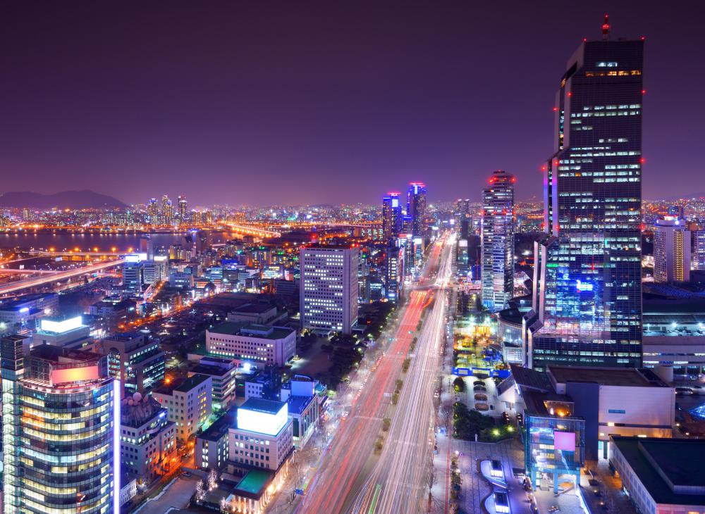 Soju is an alcoholic drink that is popular in South Korea.