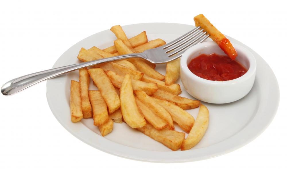 Both ketchup and fries have high amounts of free glutamates and, when eaten together, create a distinctive flavor.