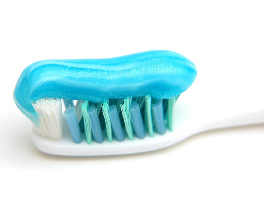 Gel toothpaste may contain sorbitol.