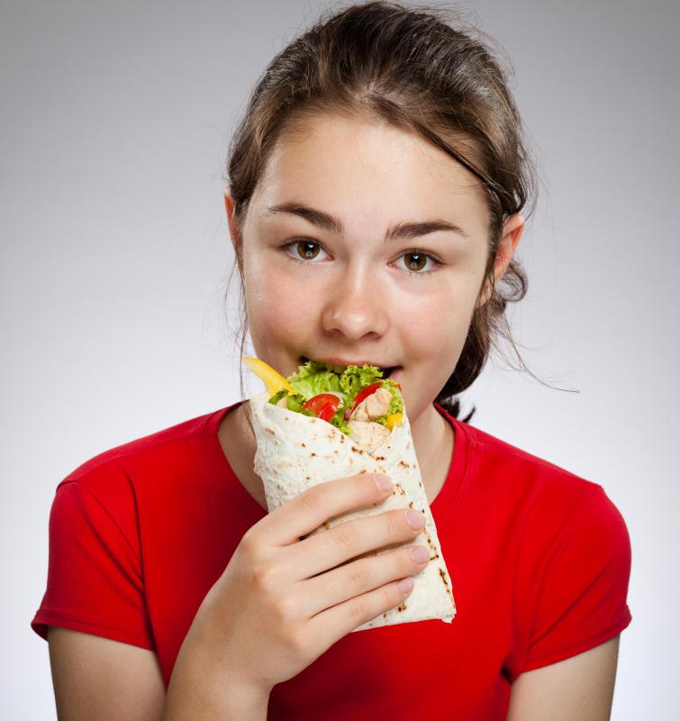 Leaf lettuce can be used in sandwiches and wraps.