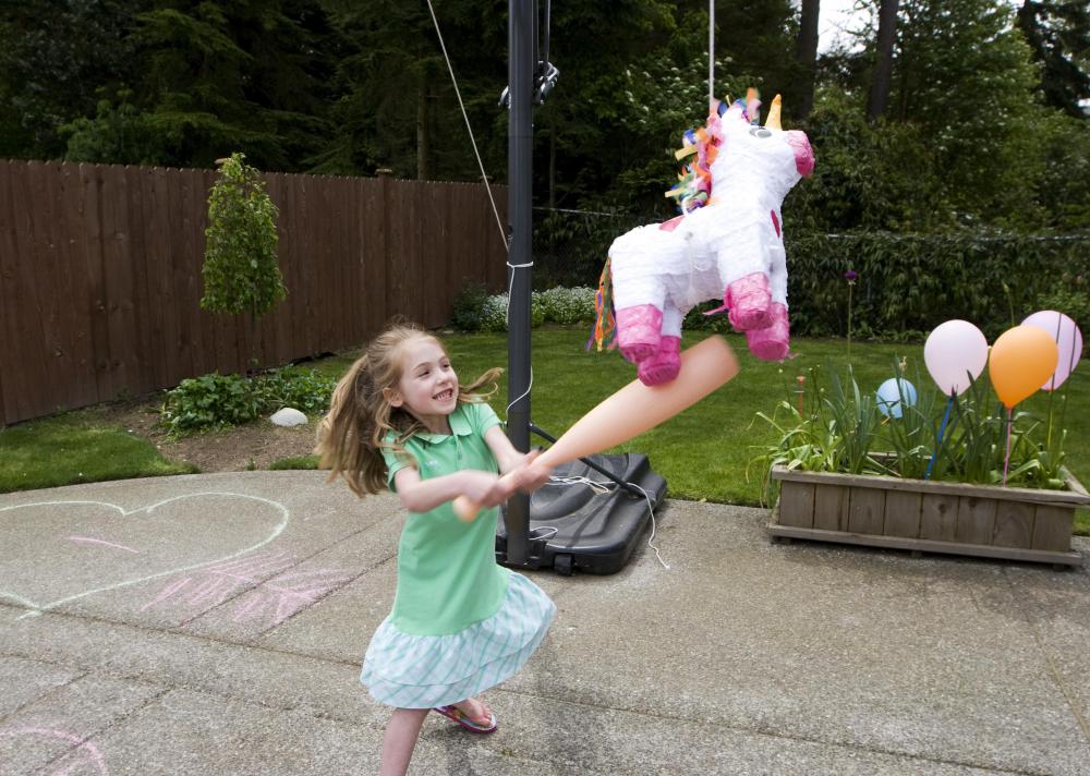 Penny candy might be used to fill a pinata.