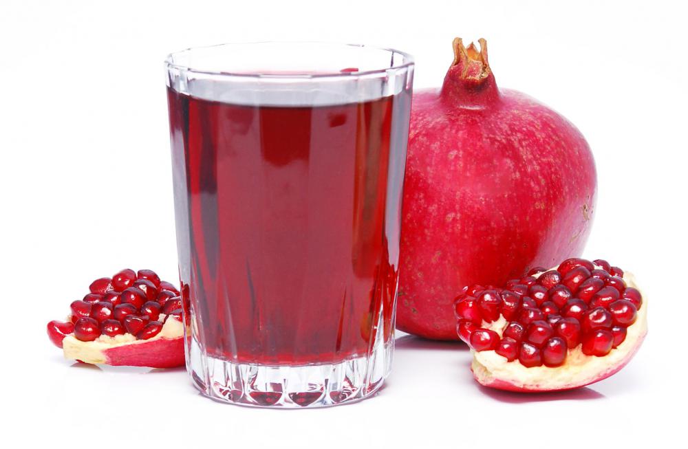 Pomegranate wine.