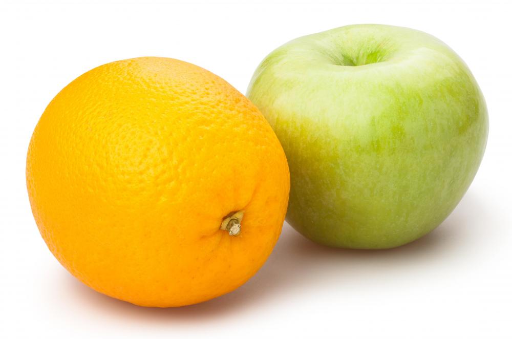 Oranges and apples may be featured in plum pudding.