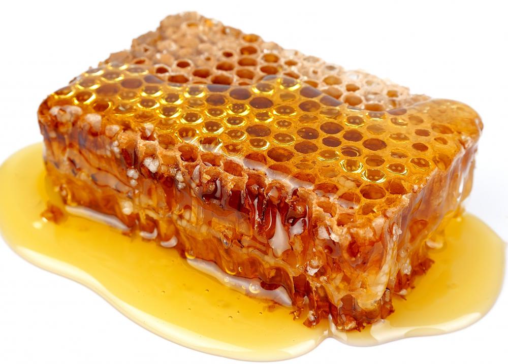 Traditional mead is made with honey.