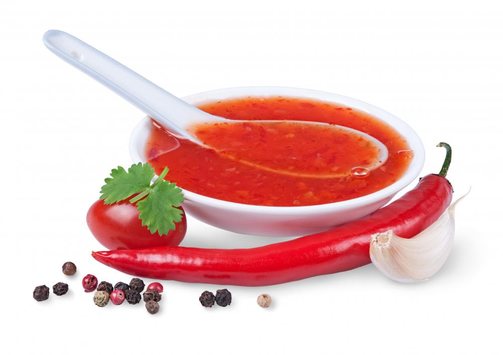 Hot peppers are used to create spicy sauces and salsas.