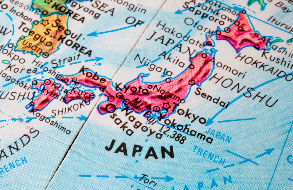 Aomori prefecture in Japan is where most of the country's fuji apples are grown.