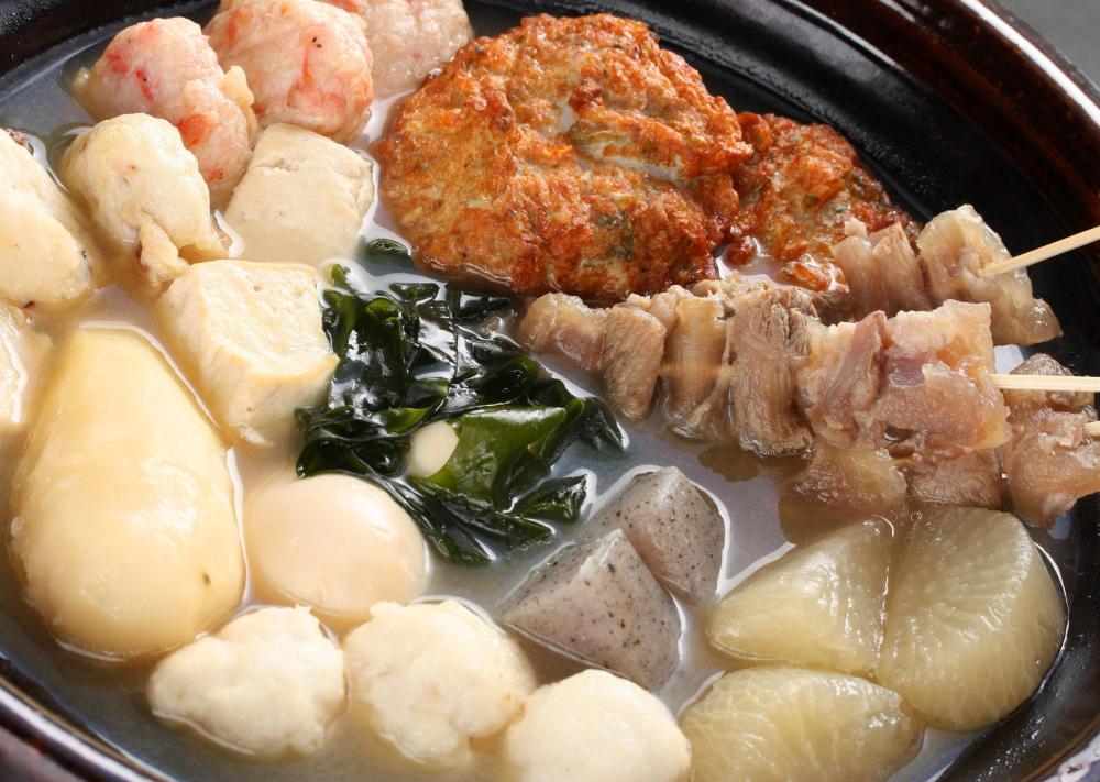 Karashi is a primary ingredient in oden, a Japanese stew.