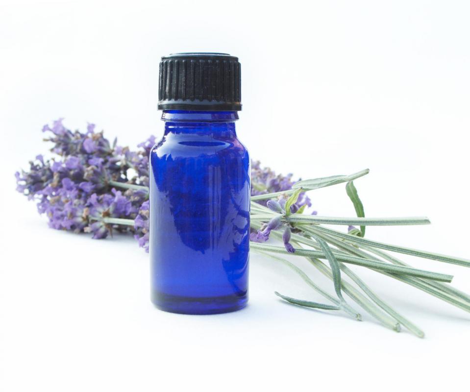 Lavender water is used to promote feelings of calm and peace.