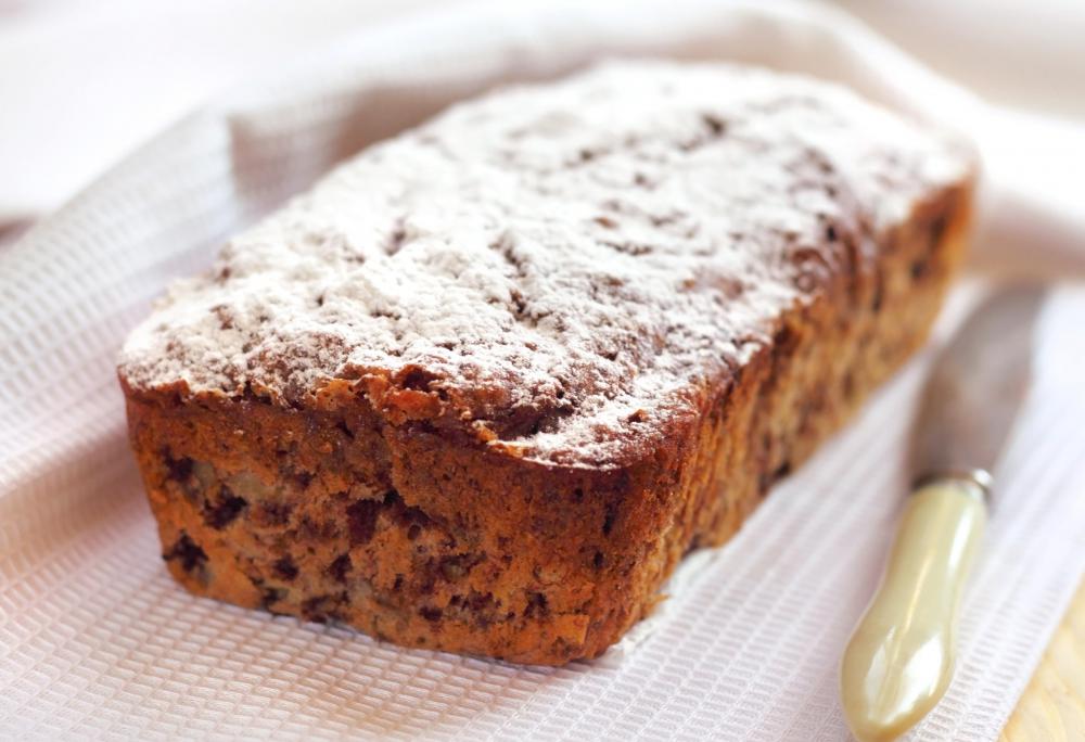 Fruit cake is a traditional Christmas dessert.