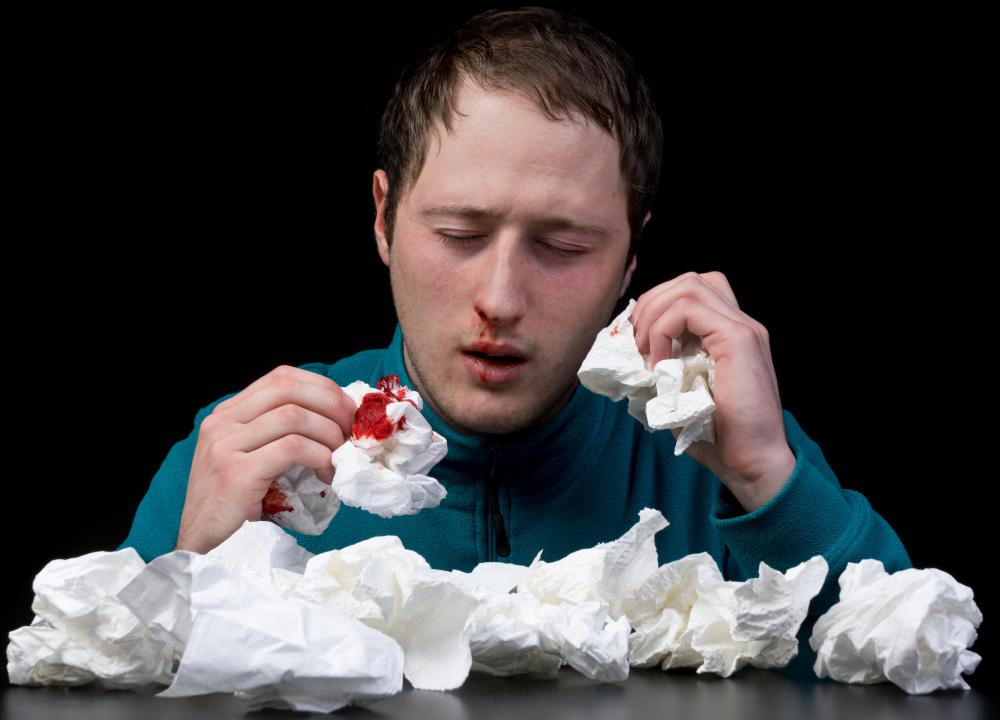 Nosebleeds can be a side effect of ginseng.