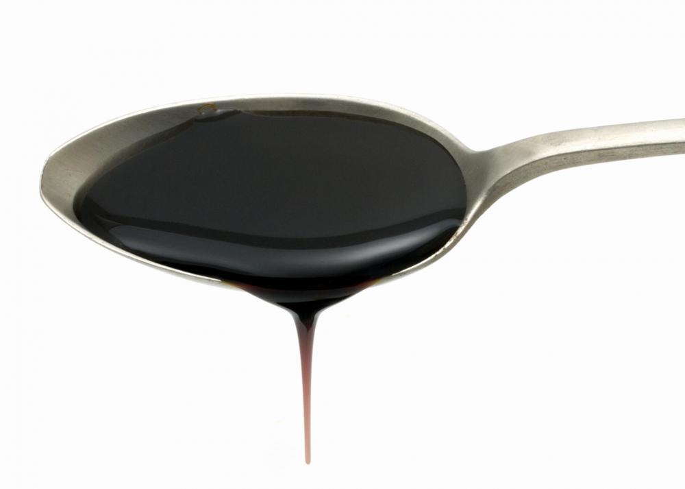 Molasses, which is often used to top hot cereal.