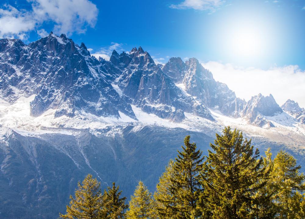 There is less oxygen in the air at high altitudes.