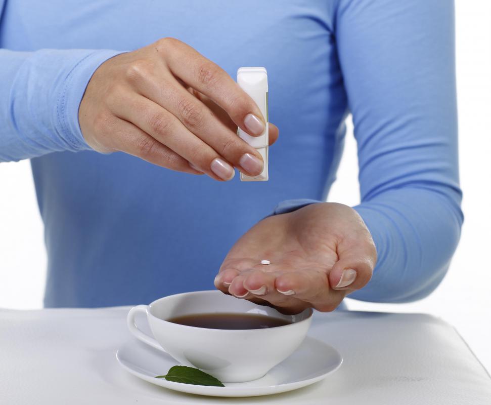 Stevia is used to sweeten beverages.