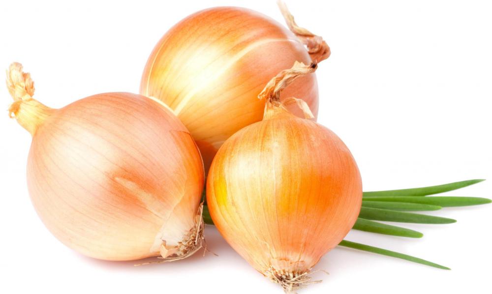 Onions, which are used in making guacamole.