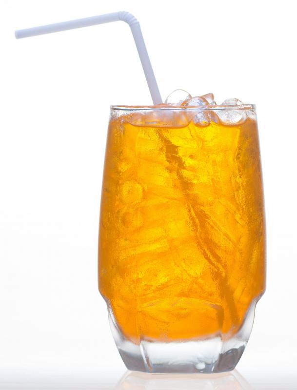 Thai tea is a sweetened iced tea.