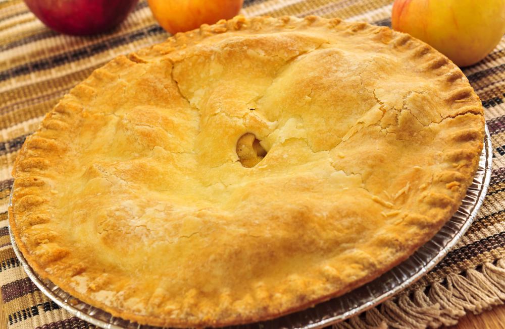 Lard is popular in pie and other pastries because it yields a light, flaky crust.