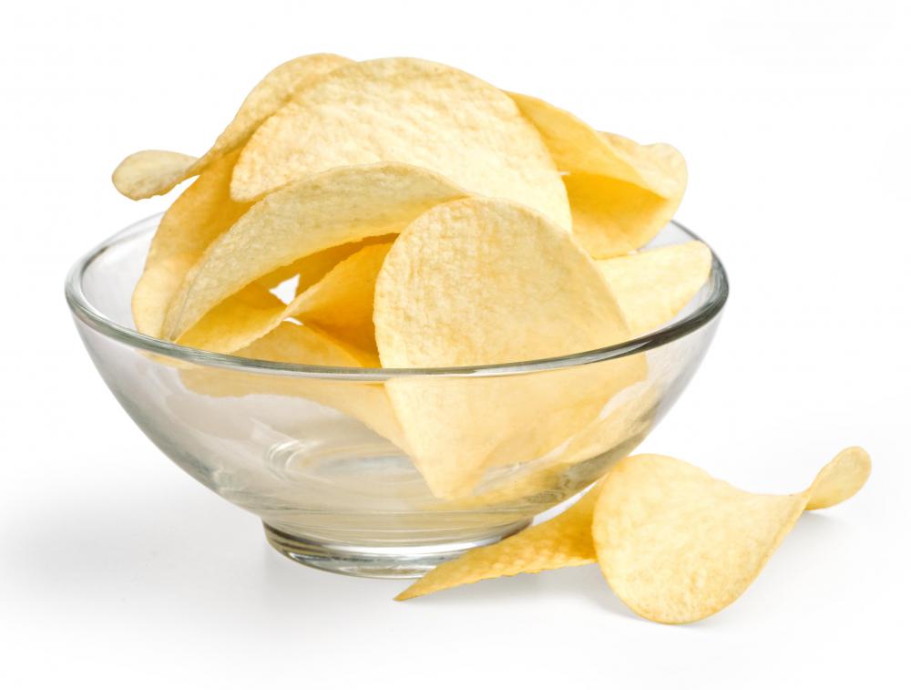 Russet potatoes are not well suited for making chips.