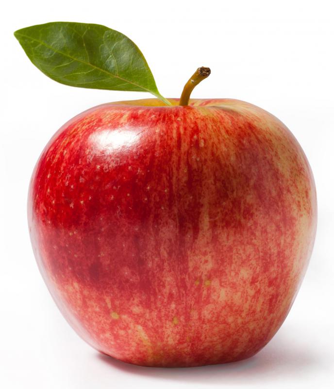 Cider vinegar is typically made from apples.