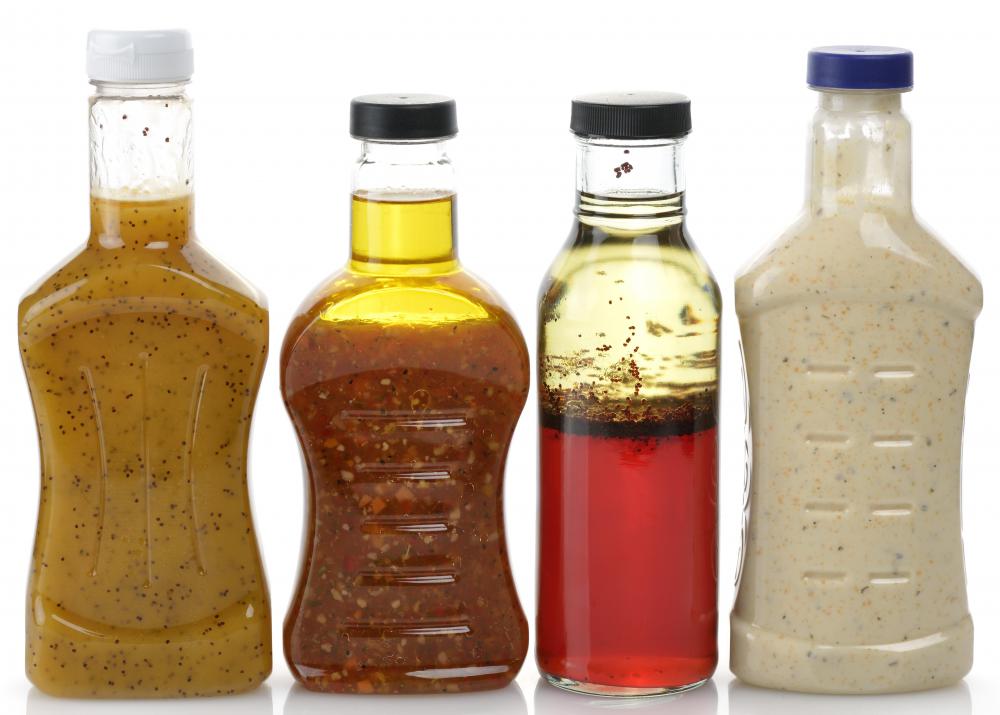 Dextrins are used as thickening agents in commercial dressings and sauces.
