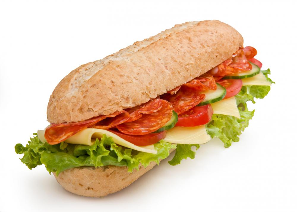 Cold cuts are typically used in sub sandwiches.