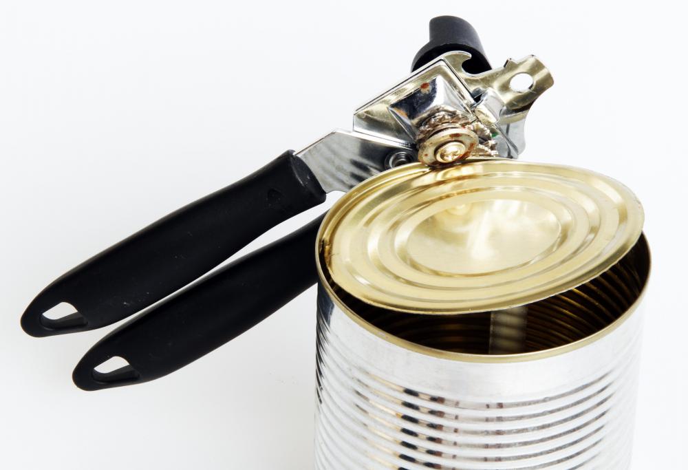 A can opener is considered an essential kitchen item.