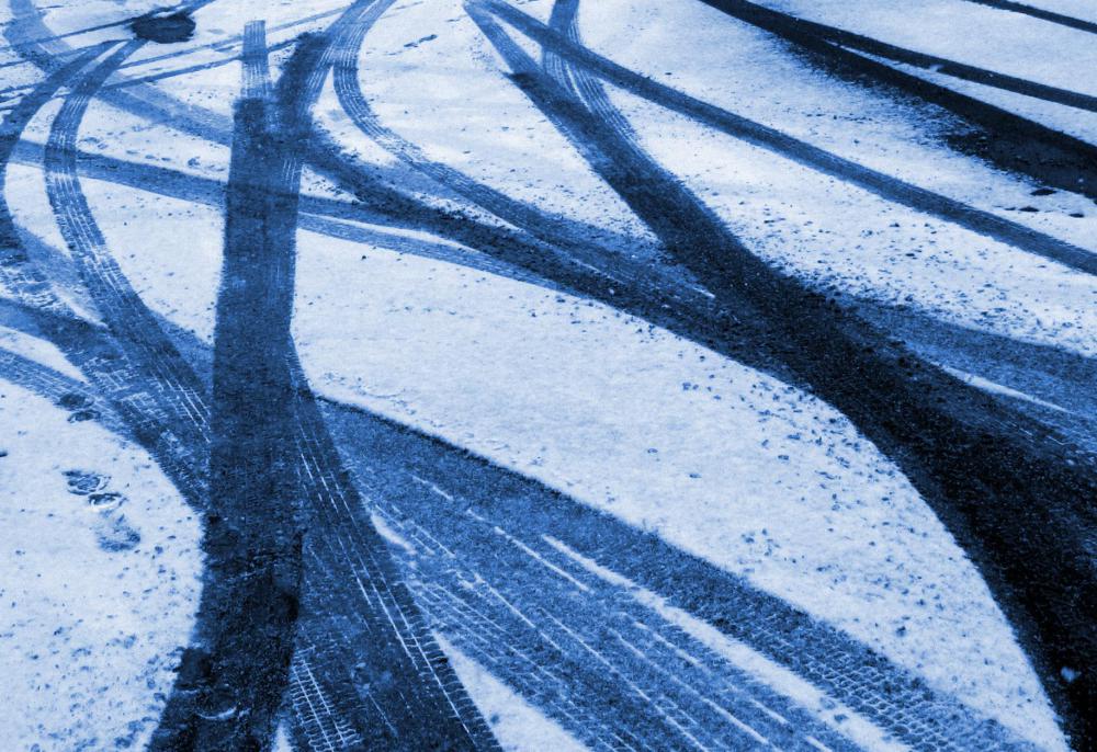 Rock salt can help give drivers better traction in icy conditions.