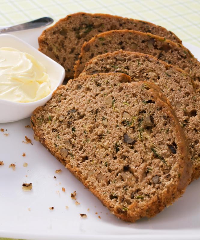 Zucchini can be used in a variety of ways, including bread.