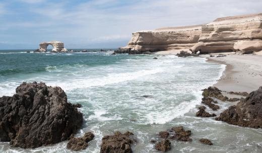 The eels used in caldillo de congrio are found in the Pacific Ocean off the shores of Chile.