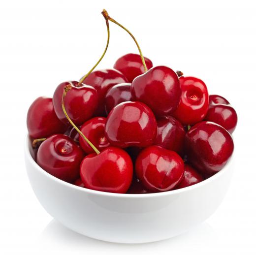 A cherry pitter is the most efficient way to pit cherries when cooking.