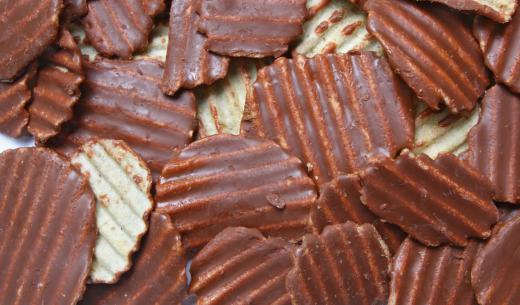 Potato chips can be used in an assortment of recipes, such as chocolate potato chips.