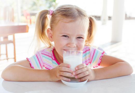 Malted milk powder could be used as a way to get a child to drink milk.
