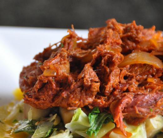 Garbanzo beans are a key ingredient in the dish ropa vieja.