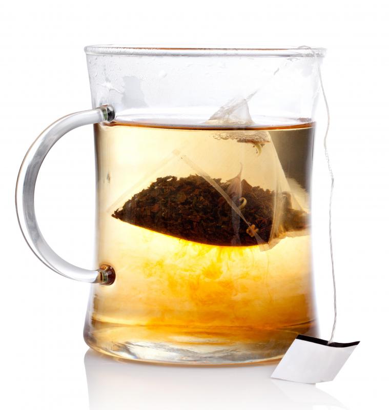 Using a teabag to steep tea is a very common method of preparation.