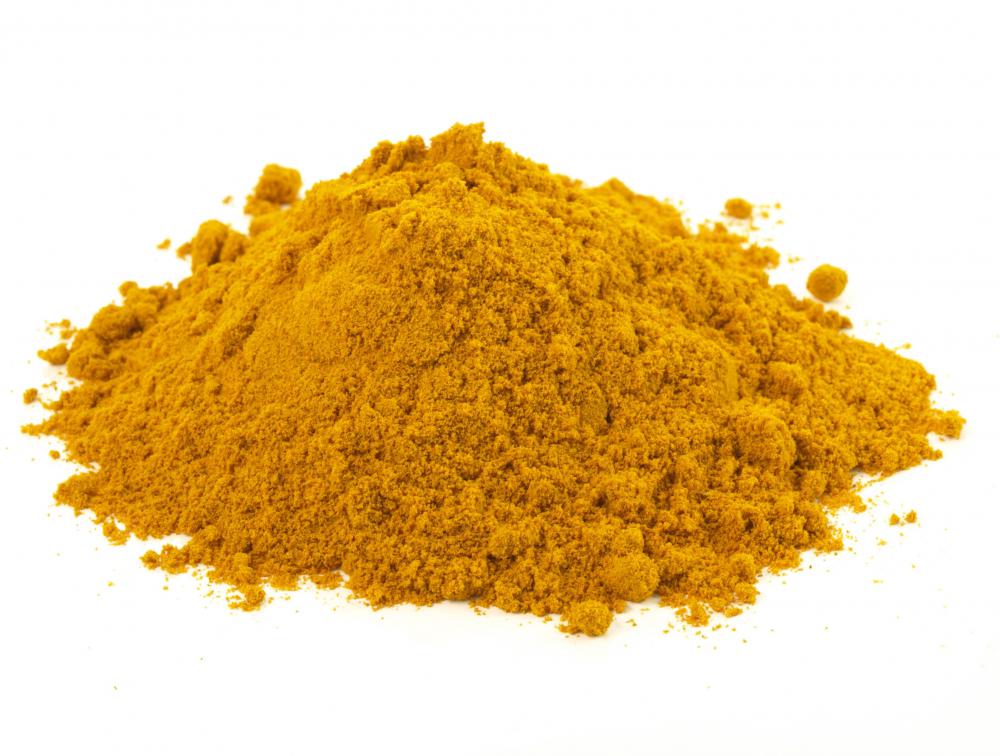 Turmeric may be used as a substitute for powdered saffron.